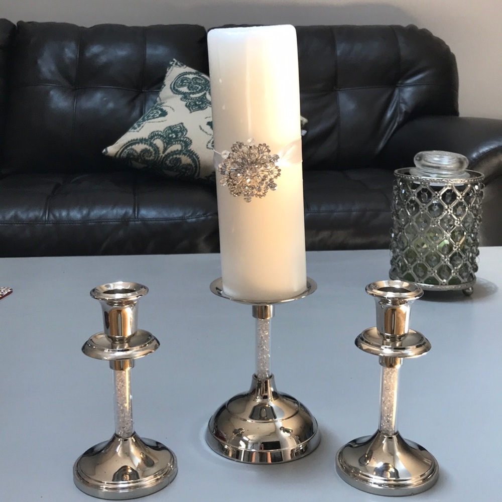 Candle holder set